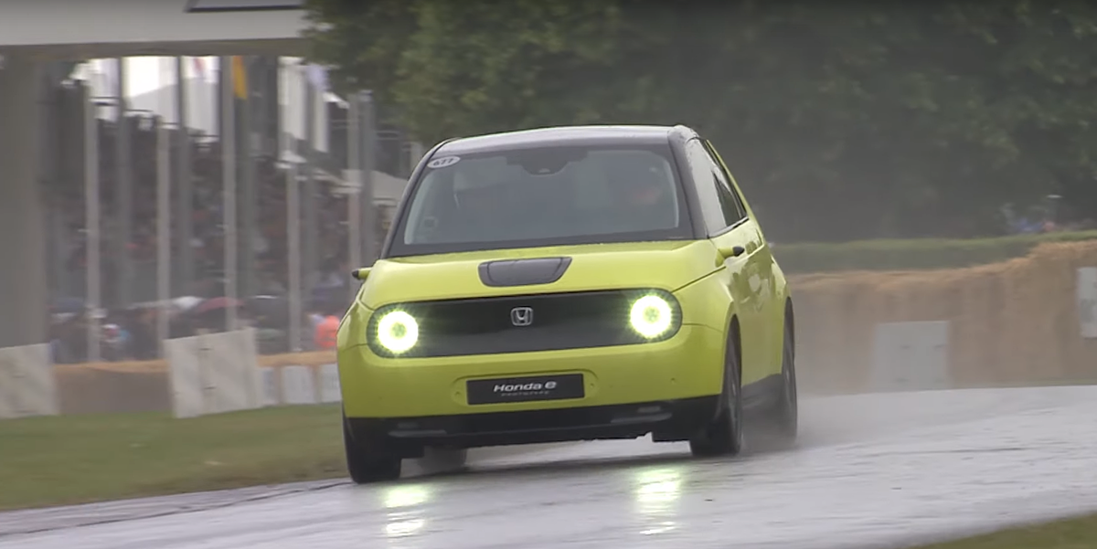 Honda e beim Goodwood Festival of Speed